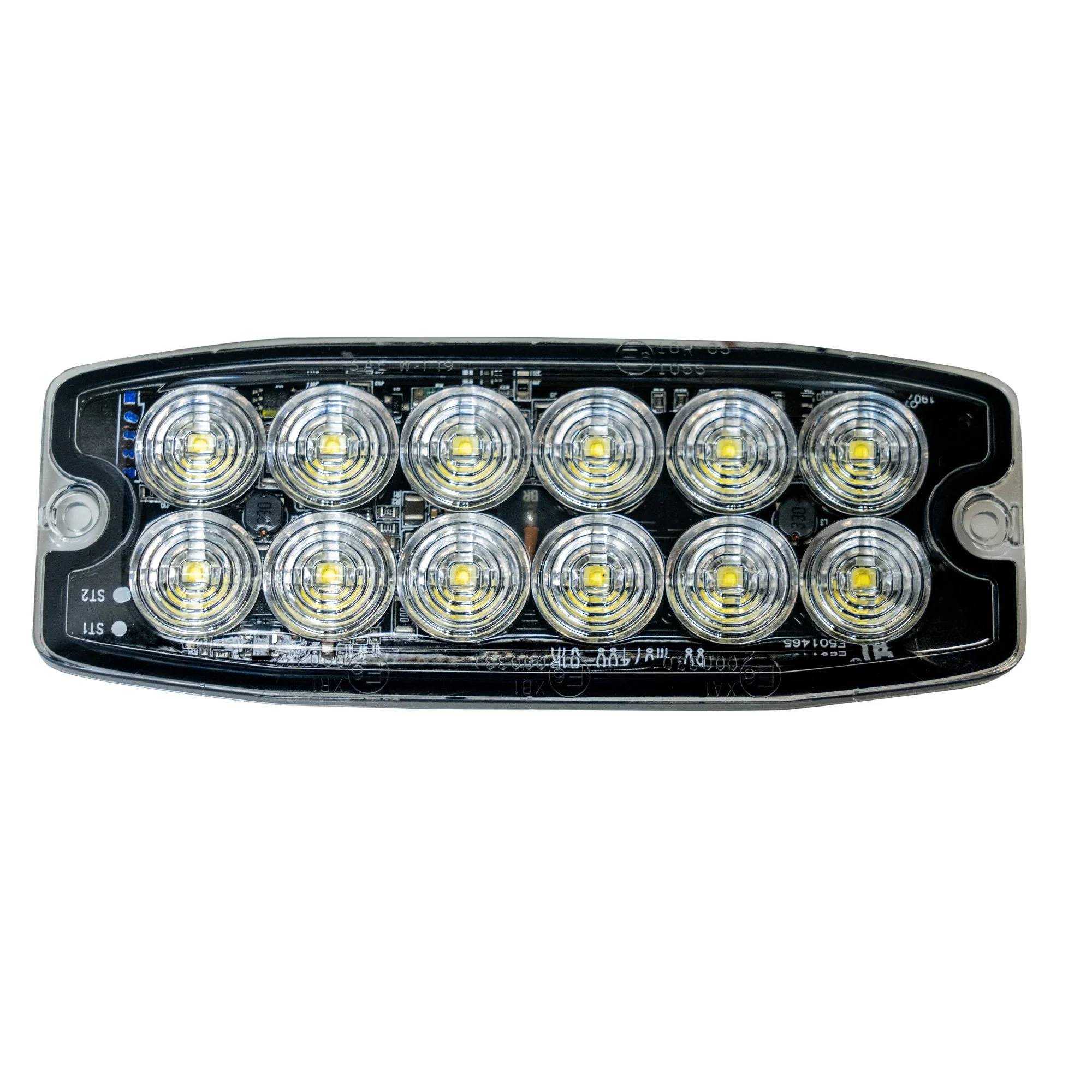 Universal 12-LED 30 Function 5.25" Ultra-Thin 0.25" Emergency Flashing Strobe Light - Multiple Colors - Image 4