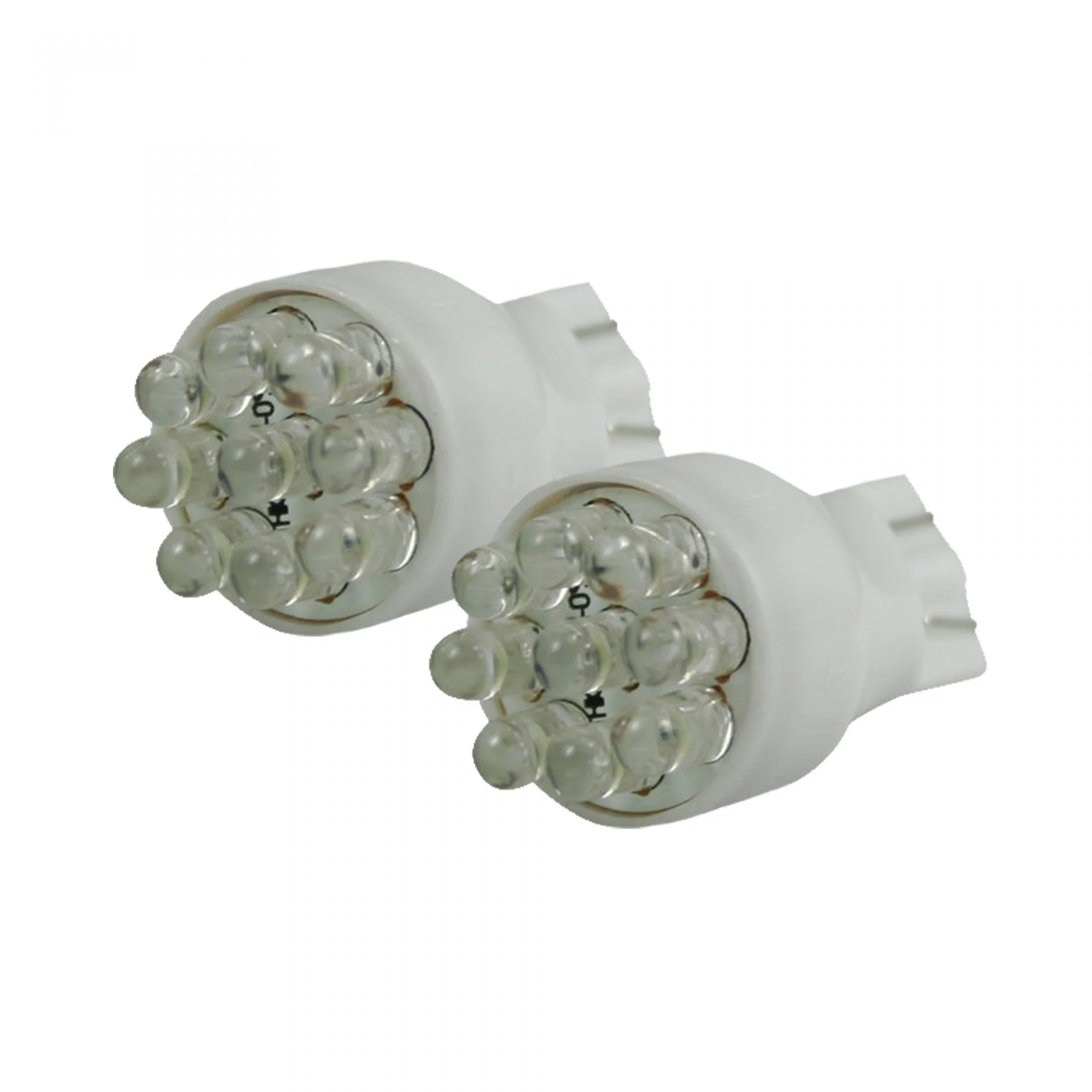 921 T-15 Wedge Style Unidirectional 9 LED Bulbs in White - Image 2