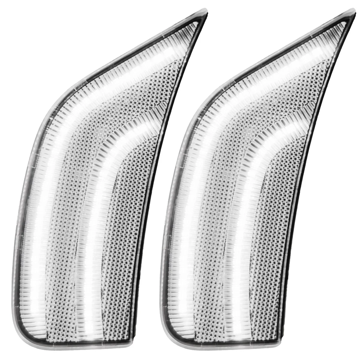 Cadillac 21-24 Escalade & GMC 21-24 Yukon/Yukon XL/Yukon Denali (5th Gen) & 21-24 Chevy Tahoe/Suburban (5th GEN) LED Front Fender Lens White or Amber LEDs - Smoked or Clear Lens - Image 30