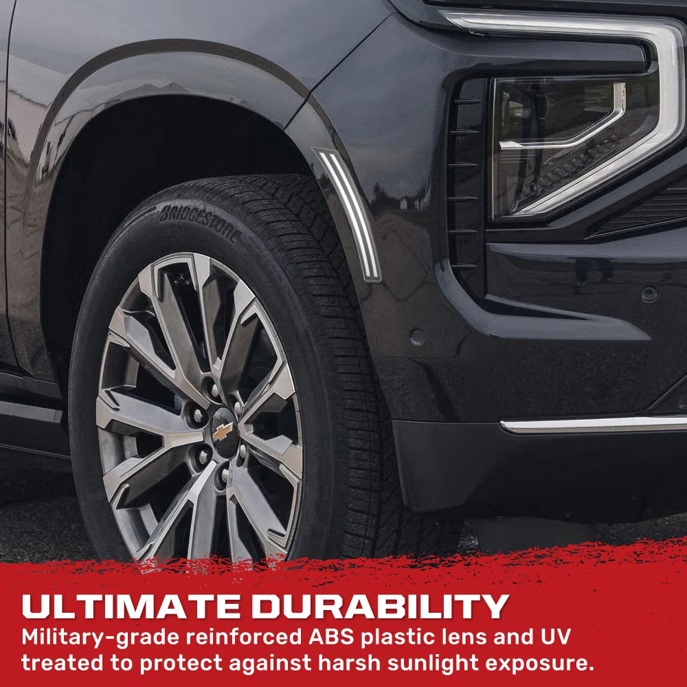 Cadillac 25-26 Escalade & GMC Yukon & Chevy Tahoe/Suburban OLED Front Fender Lens Ultra Bright LED Lights - Multiple Options - Image 33