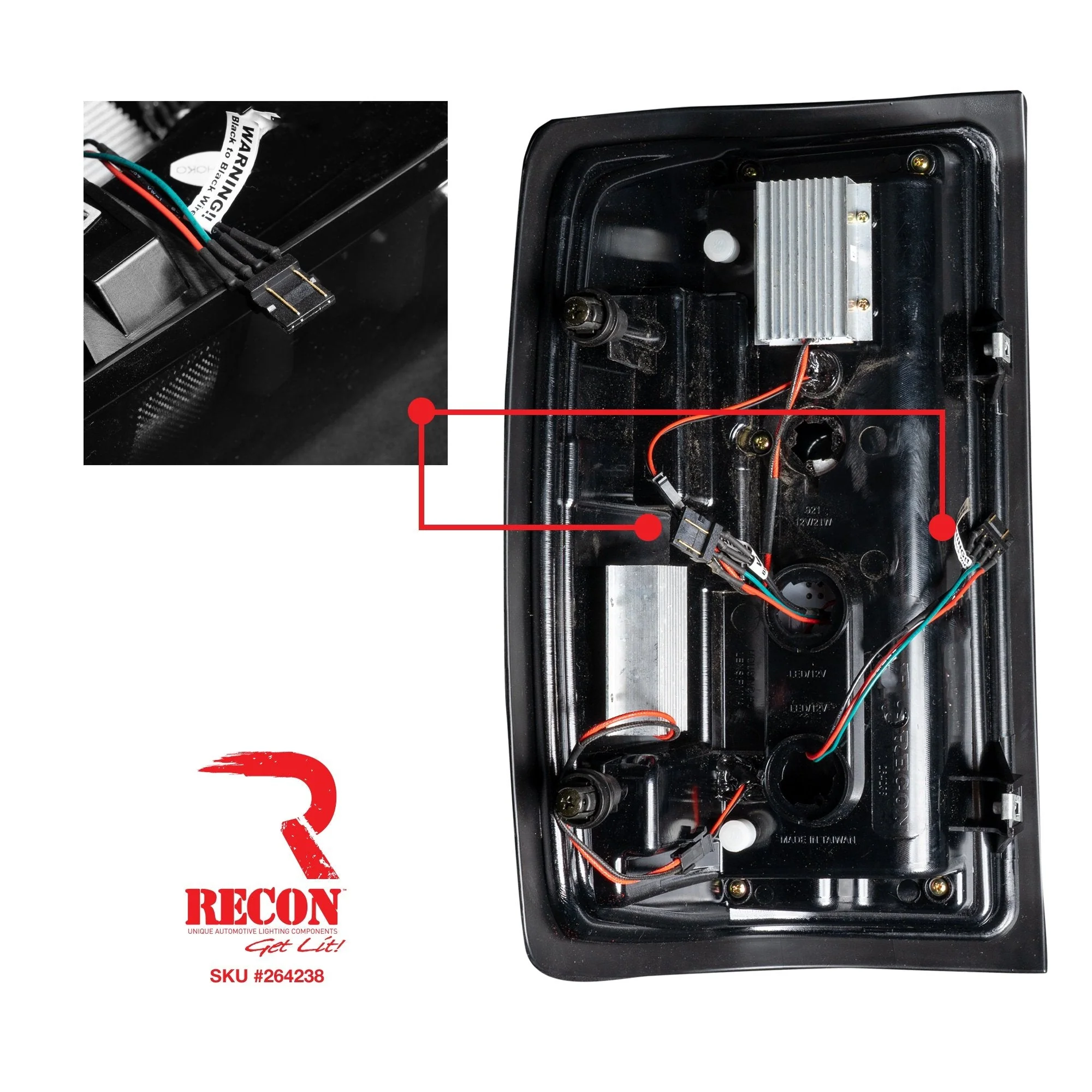 Chevy Silverado 2500/3500 14-19 (Replaces OEM Halogen Only) Tail Lights OLED in Multiple Lens - Image 5