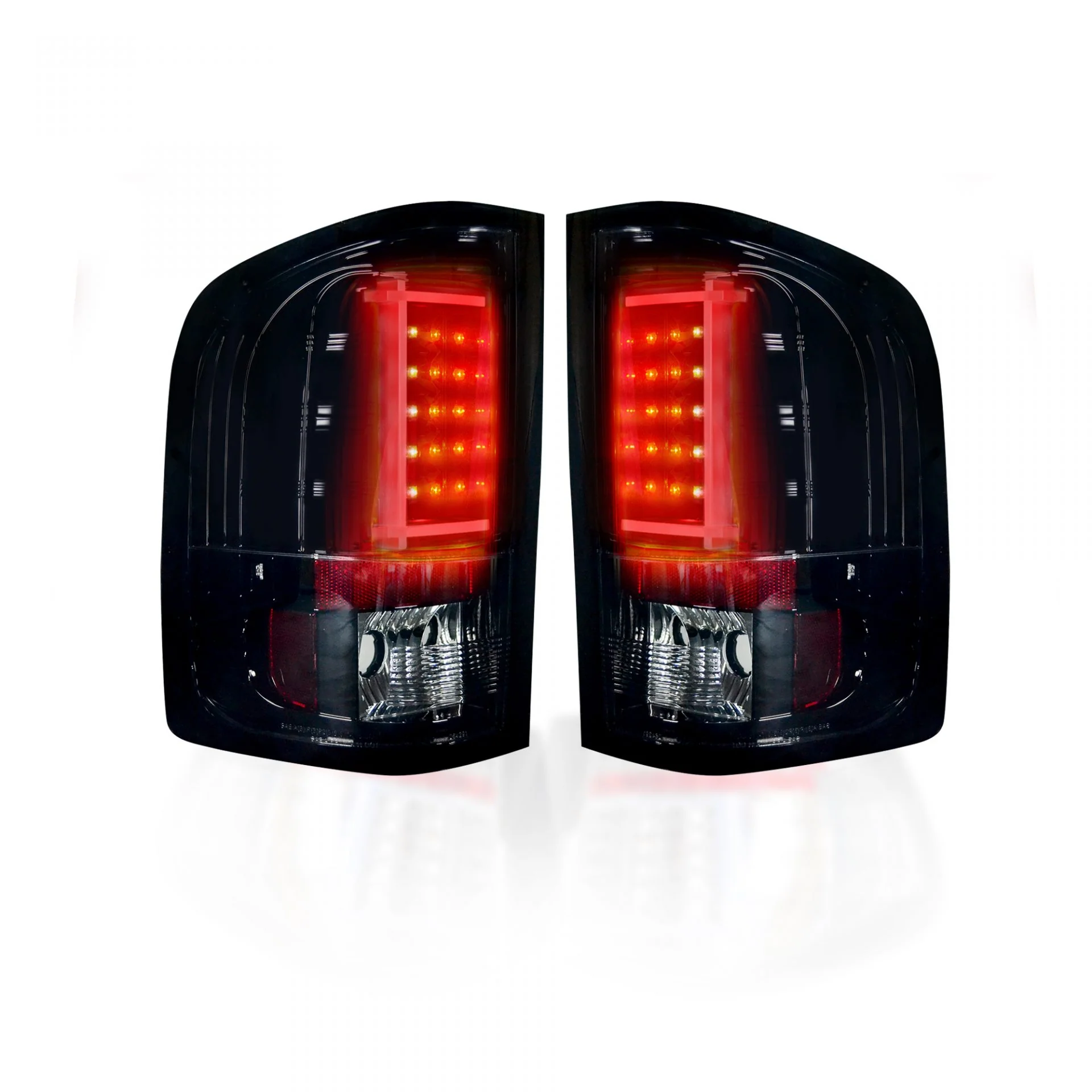 Chevy Silverado Dually 07-14 & GMC Sierra Dually 07-14 Ultra Bright OLED Tail Lights - Multiple Lens - Image 4