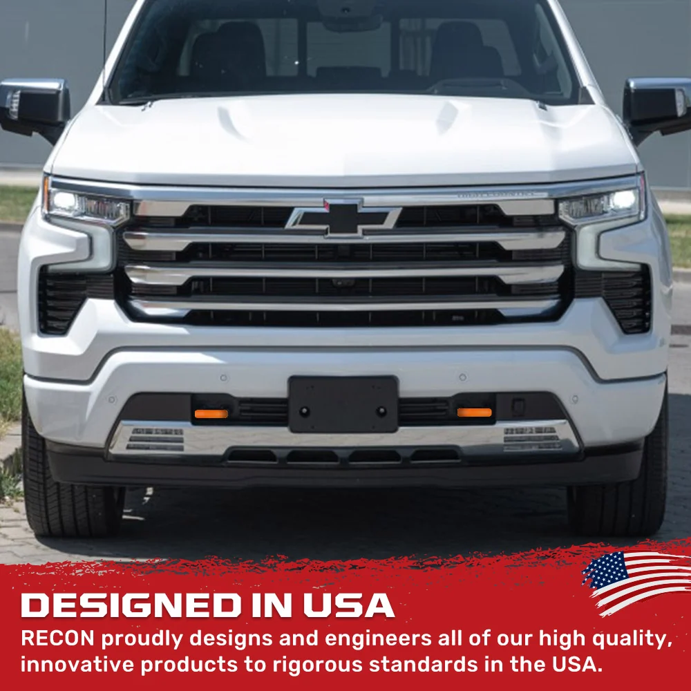 Chevy 20-25 Silverado 1500 Tow Hook Covers 2-Piece Set of Silicone Covers Standard & LED Options - Multiple Colors - Image 81