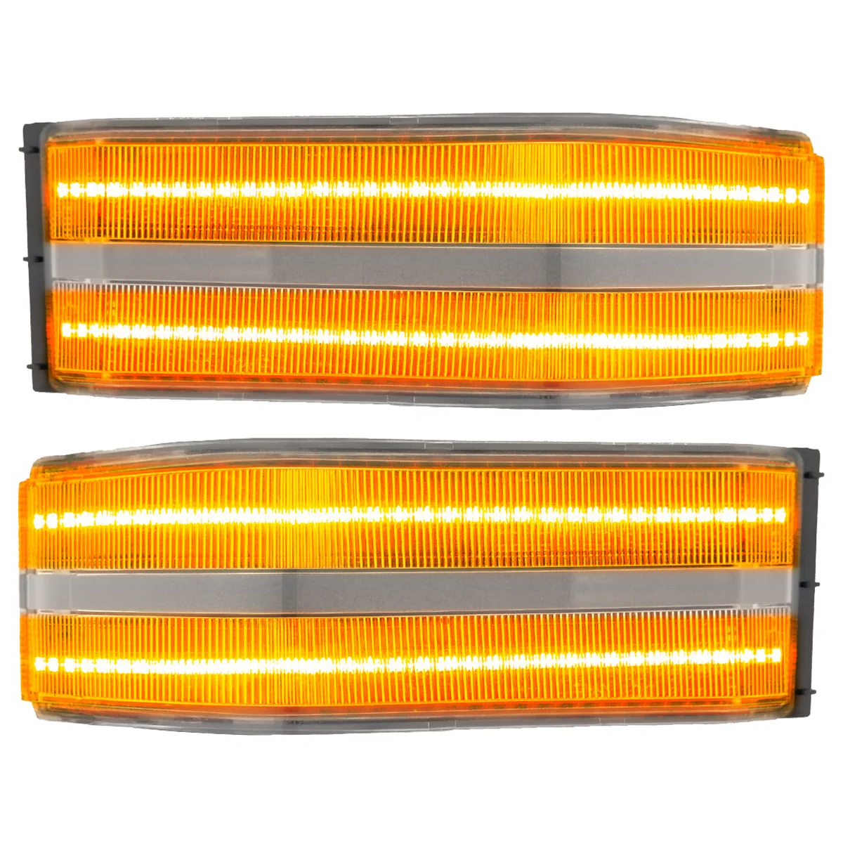 Chevy/GMC 14-19 Silverado & Sierra Side Mirror Lenses Scanning Amber Turn Signals - Multiple Options - Image 19