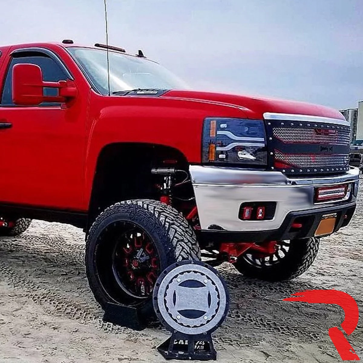 Chevrolet Silverado 07-13 (2nd Gen Single-Wheel 1500/2500/3500) Projector Headlights OLED Halos DRL - Multiple Styles - Image 24