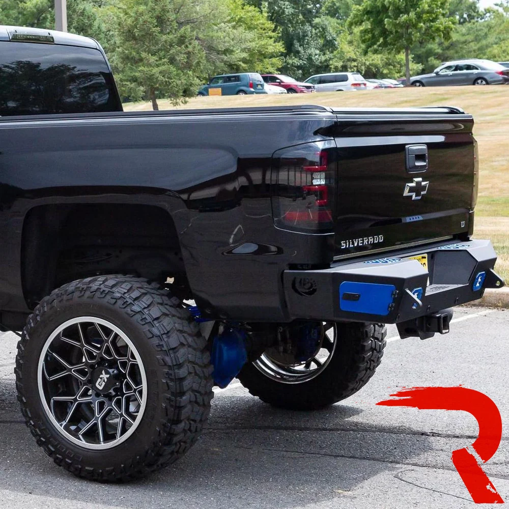 Chevy Silverado 1500 16-18 (Replaces Factory/OEM LED Tail Lights Only) OLED Tail Lights in Multiple Lens - Image 13