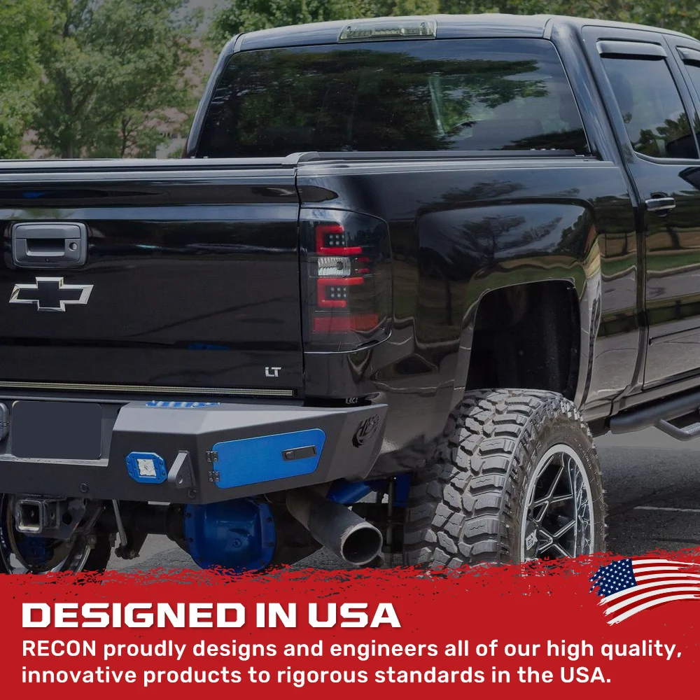 Chevy Silverado 1500 16-18 (Replaces Factory/OEM LED Tail Lights Only) OLED Tail Lights in Multiple Lens - Image 19