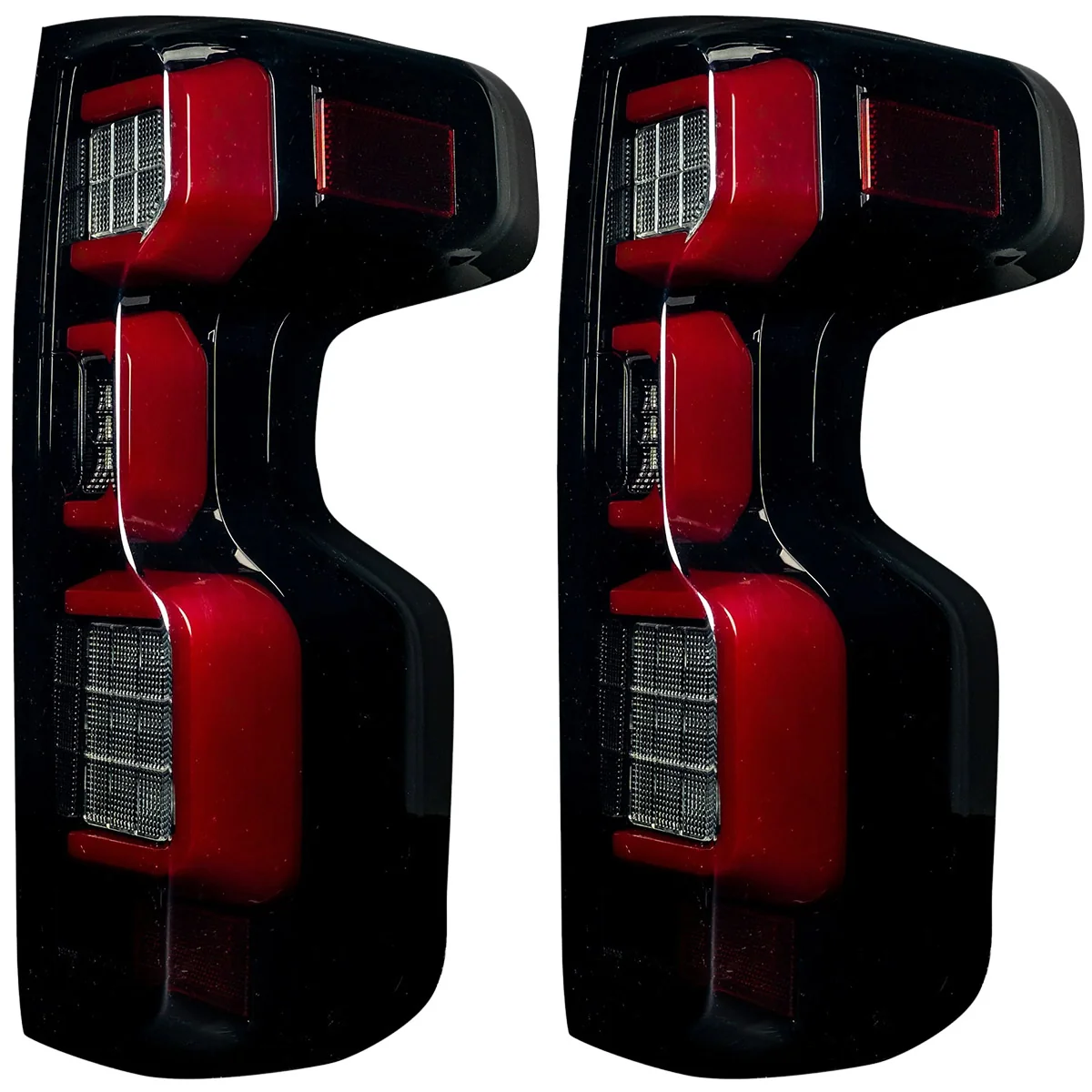 Chevy Silverado 1500 19-25 Ultra Bright OLED Tail Lights (Replaces Factory/OEM LED Tail Lights Only) - Multiple Lens - Image 23