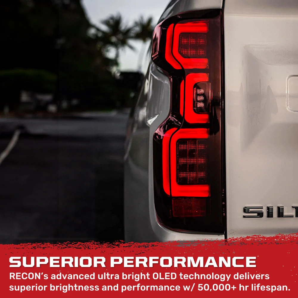 Chevy Silverado 1500 19-25 Ultra Bright OLED Tail Lights (Replaces Factory/OEM LED Tail Lights Only) - Multiple Lens - Image 43