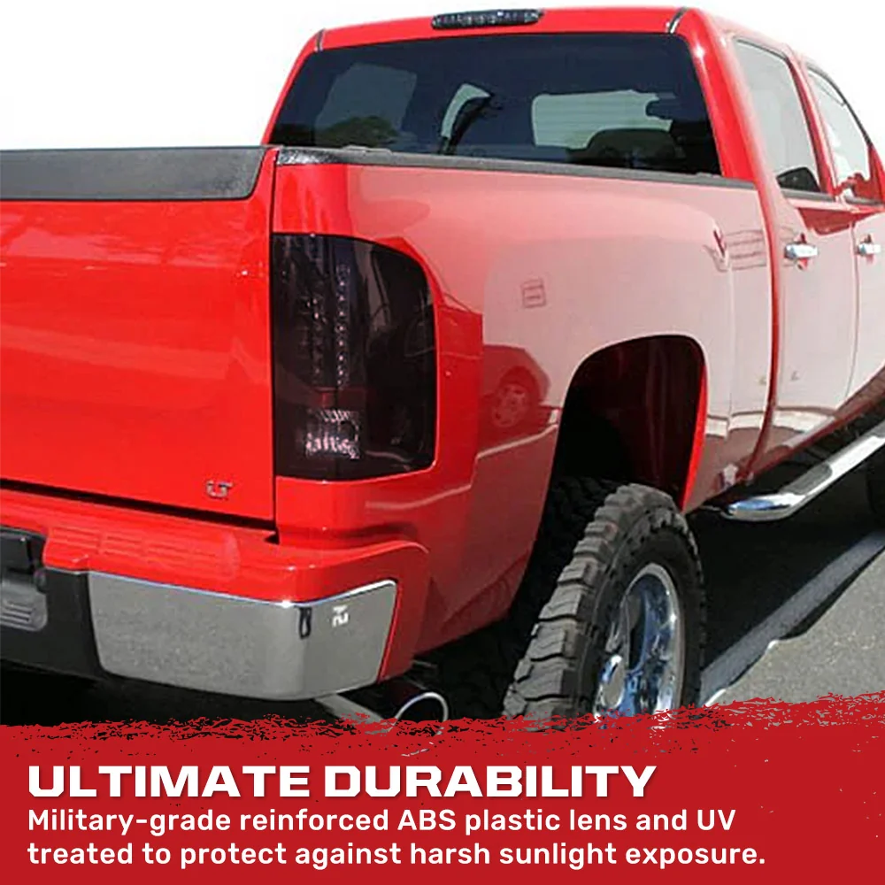 Chevy Silverado (1500, 2500, 3500) Single-Wheel 07-13 Ultra Bright LED Tail Lights - Multiple Lens - Image 21