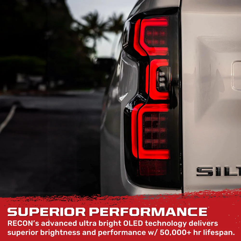 Chevy Silverado 2500/3500 20-23 Ultra Bright OLED Tail Lights (Replaces Factory/OEM Halogen Tail Lights Only) - Multiple Lens - Image 50