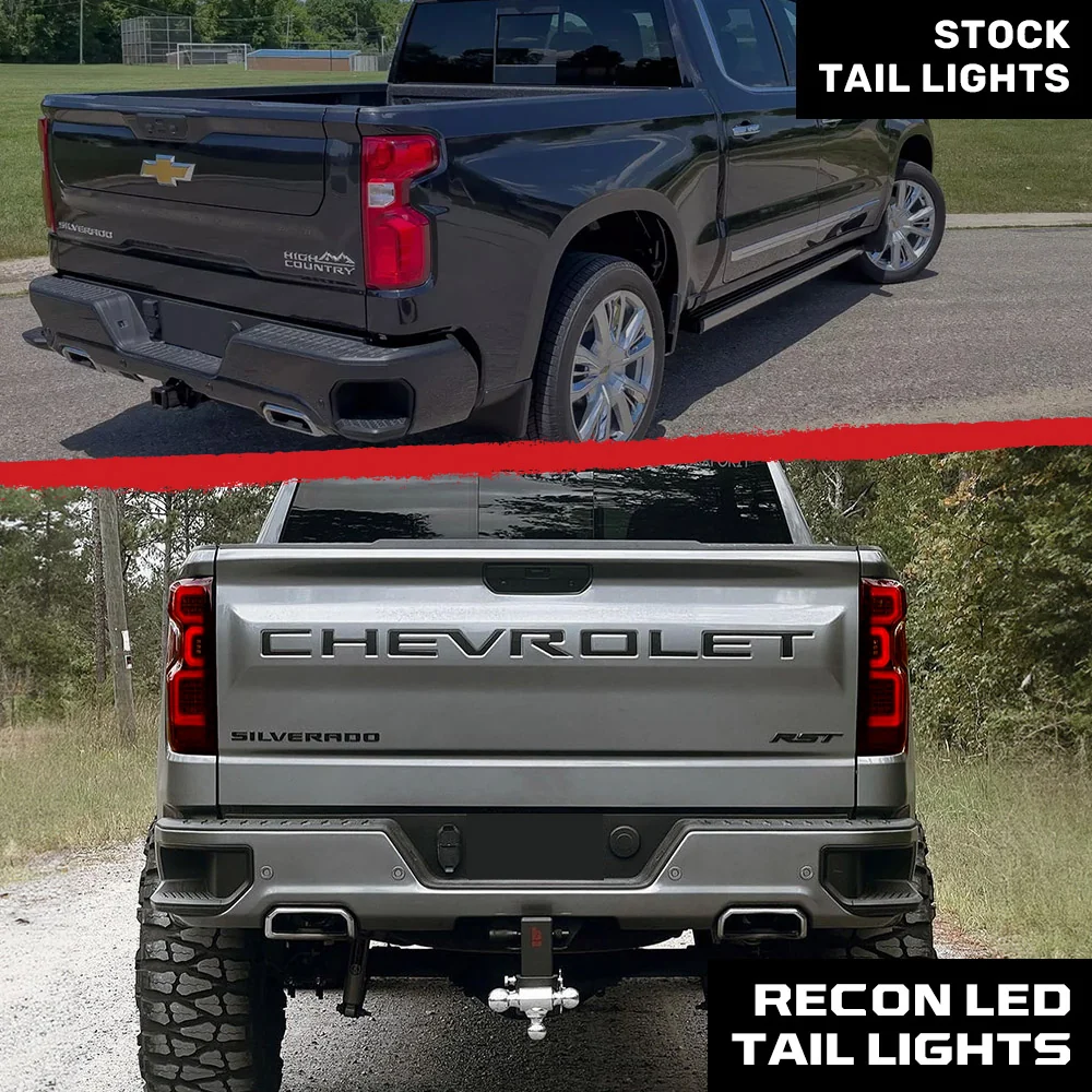 Chevy Silverado 2500/3500 24-25 Ultra Bright OLED Tail Lights (Replaces Factory/OEM LED Tail Lights Only) - Multiple Lens - Image 31