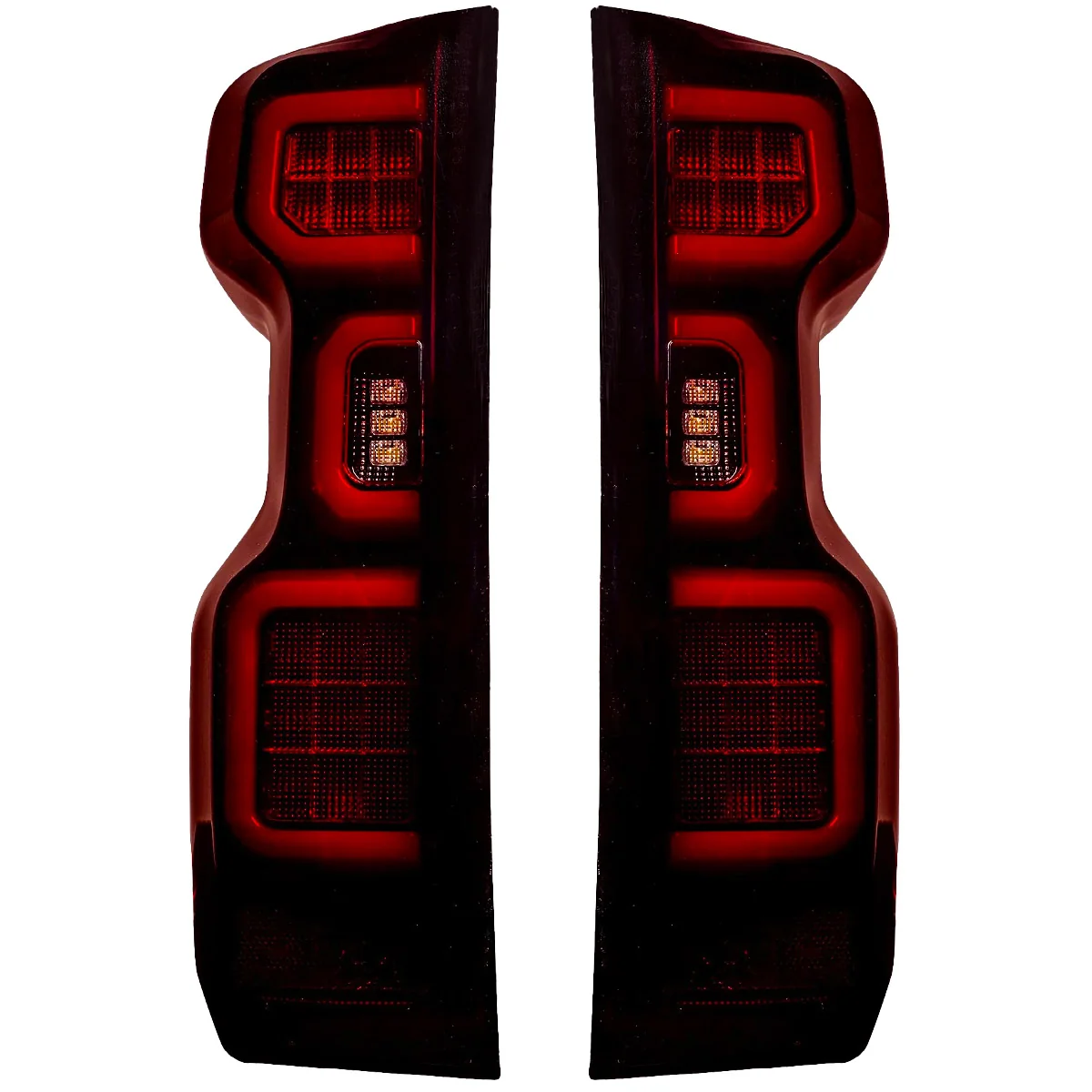 Chevy Silverado 2500/3500 24-25 Ultra Bright OLED Tail Lights (Replaces Factory/OEM LED Tail Lights Only) - Multiple Lens - Image 38