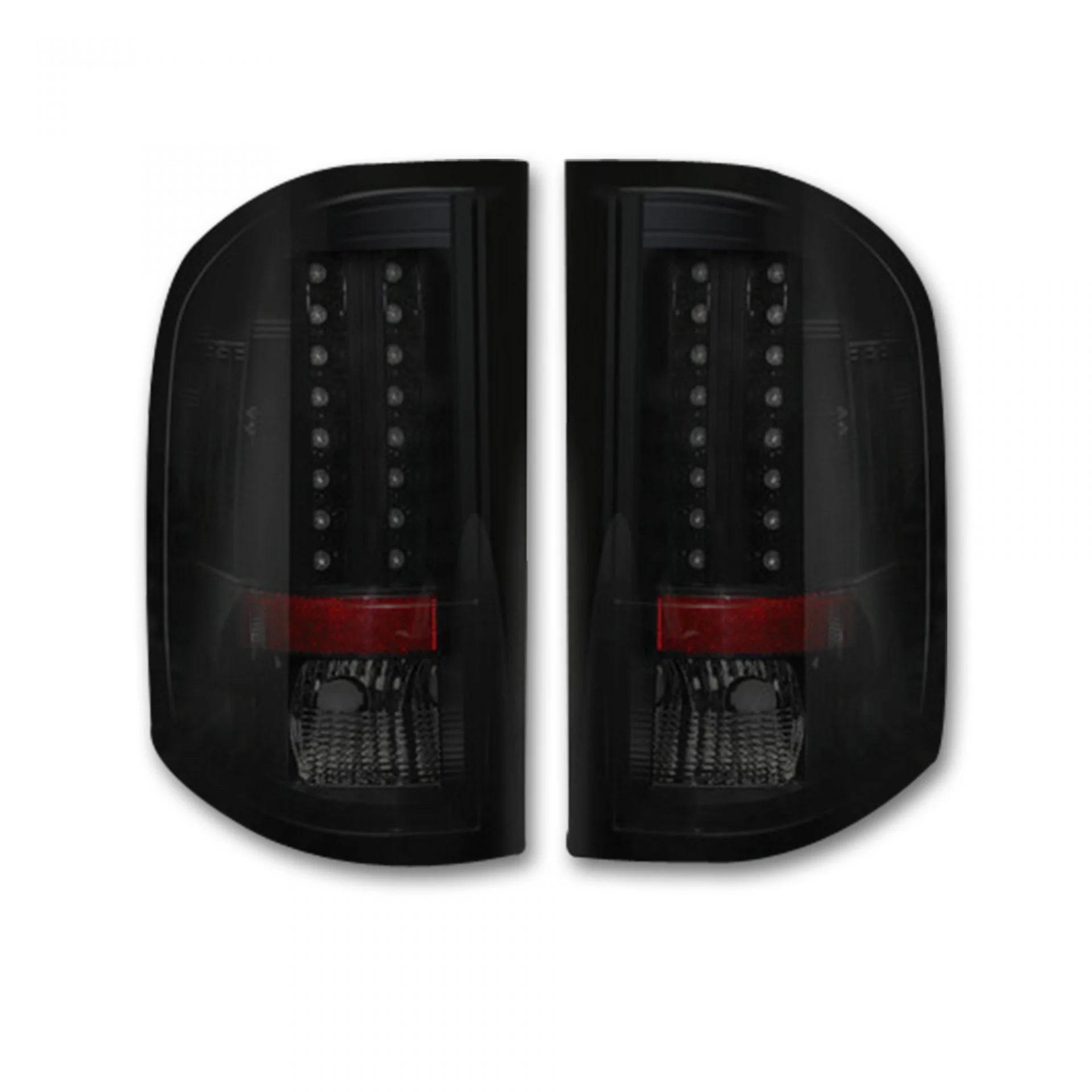 Chevy Silverado Dually & GMC Sierra Dually 07-14 Ultra Bright LED Tail Lights - Multiple Lens - Image 3