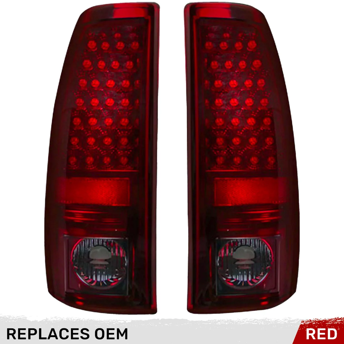 Chevy Silverado & GMC Sierra 99-07 Ultra Bright LED Tail Lights - Multiple Lens - Image 12