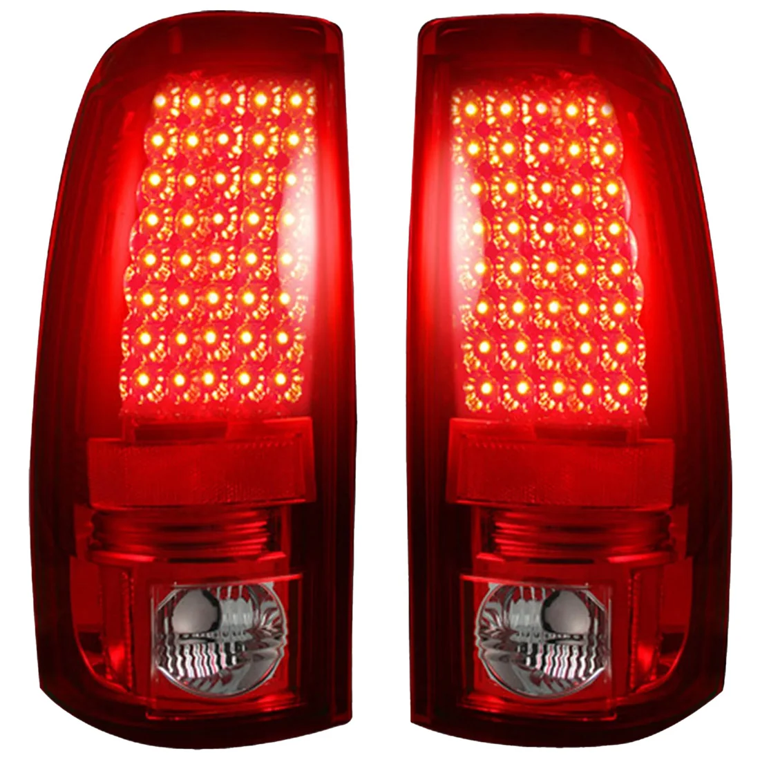 Chevy Silverado & GMC Sierra 99-07 Ultra Bright LED Tail Lights - Multiple Lens - Image 13