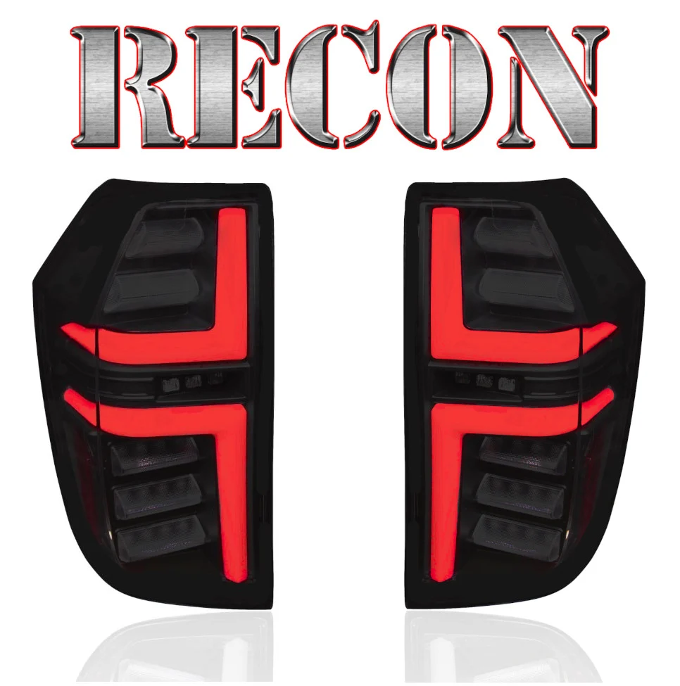 Chevy Tahoe & Suburban 21-24 OLED TAIL LIGHTS with LED Startup Sequence & AMBER OLED Turn Signals - Smoked Lens - Image 11