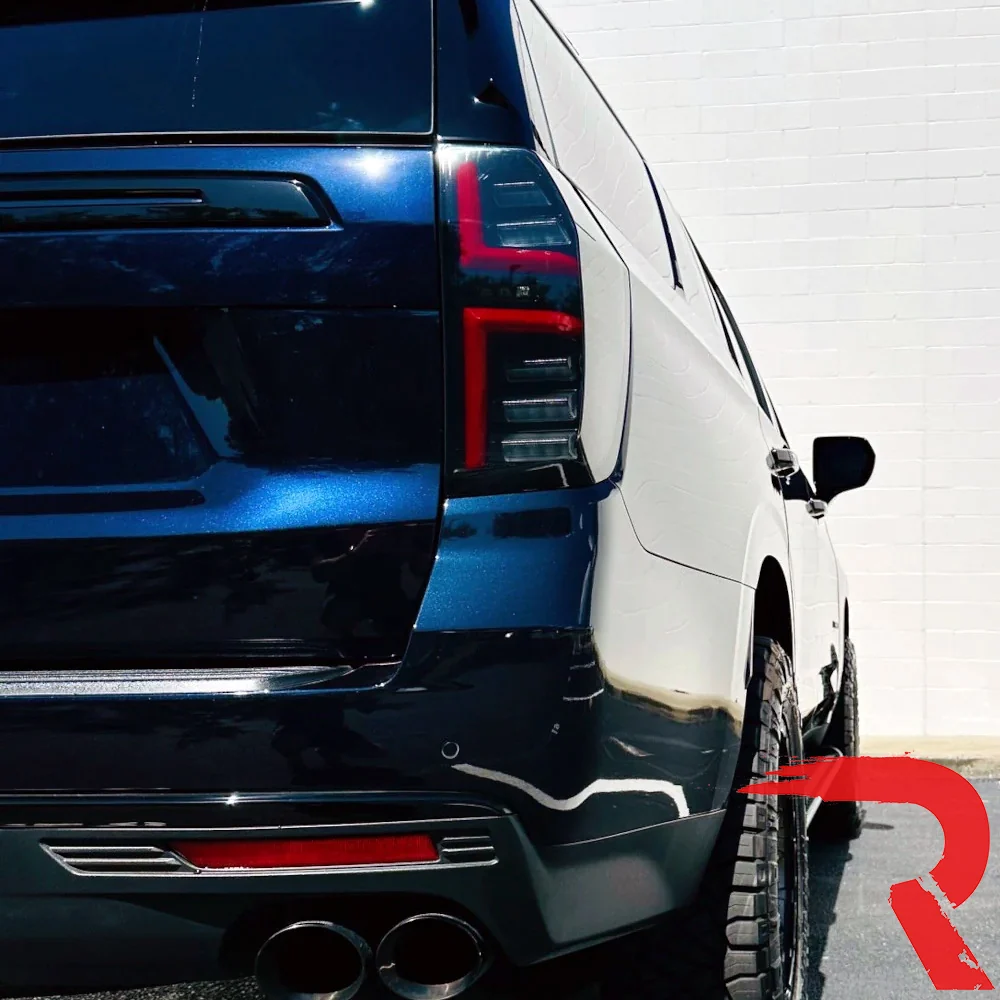 Chevy Tahoe & Suburban 21-24 OLED TAIL LIGHTS with LED Startup Sequence & AMBER OLED Turn Signals - Smoked Lens - Image 7