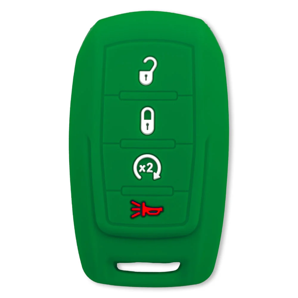 Dodge 19-25 RAM (1500, 2500, 3500) 1-Piece 100% Silicone Rubber Key Fob Cover - Multiple Colors - Image 28