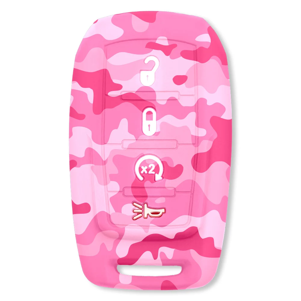 Dodge 19-25 RAM (1500, 2500, 3500) 1-Piece 100% Silicone Rubber Key Fob Cover - Multiple Colors - Image 70