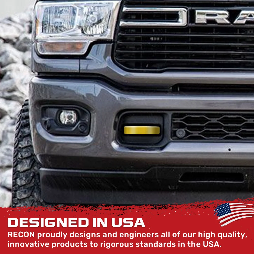 Dodge 21-26 RAM 2500/3500 Tow Hook Covers 2-Piece Set of Silicone Covers Standard & LED Options - Multiple Colors - Image 50