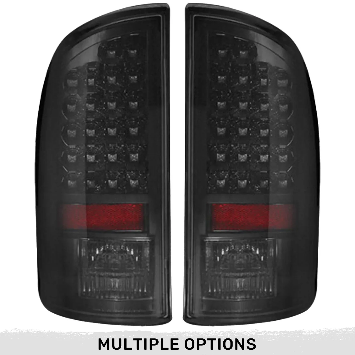 Dodge RAM 1500 07-08 Ultra Bright LED Tail Lights - Multiple Lens