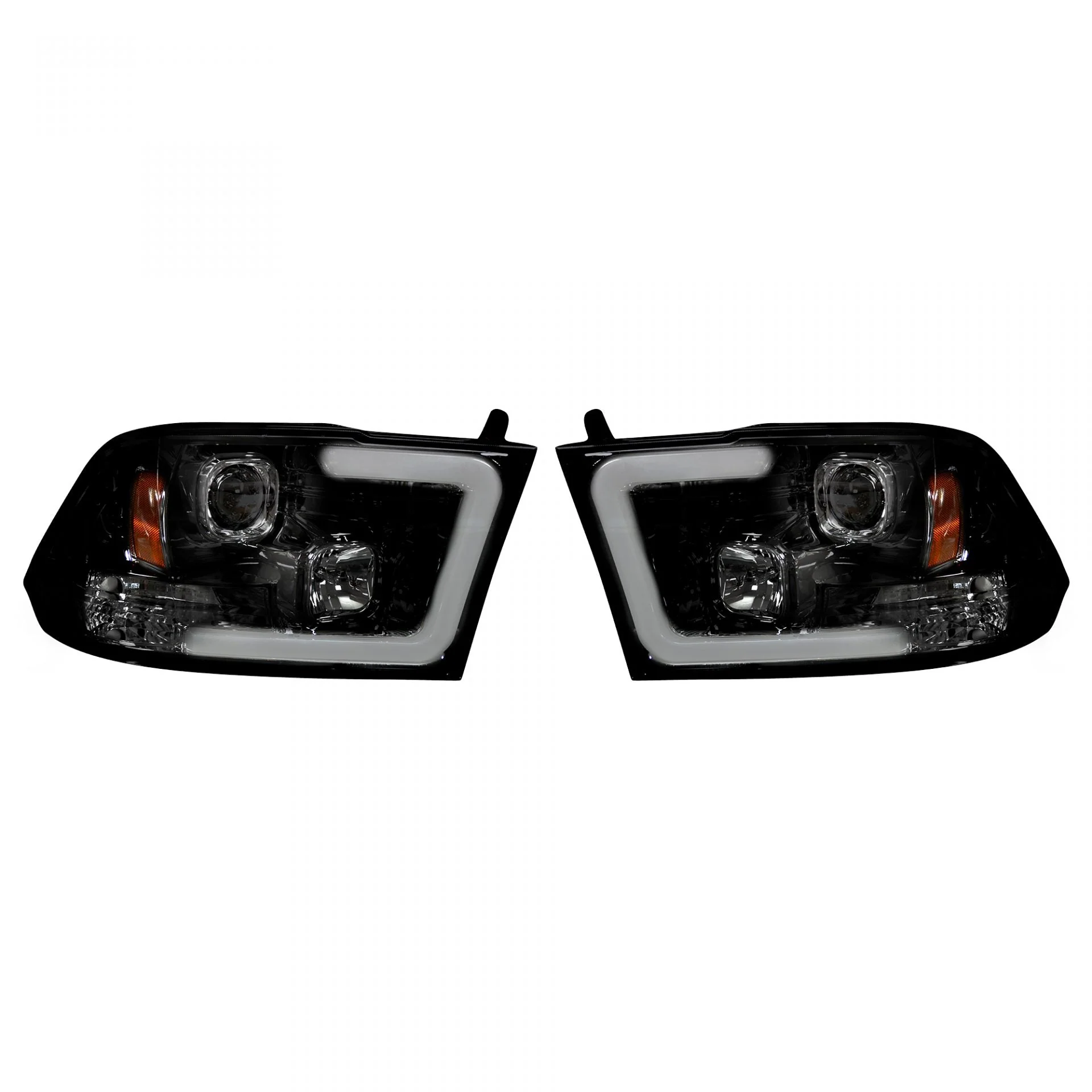Dodge RAM 2500/3500 10-18 Projector Headlights OLED Halos & DRL - Multiple Styles - Image 3
