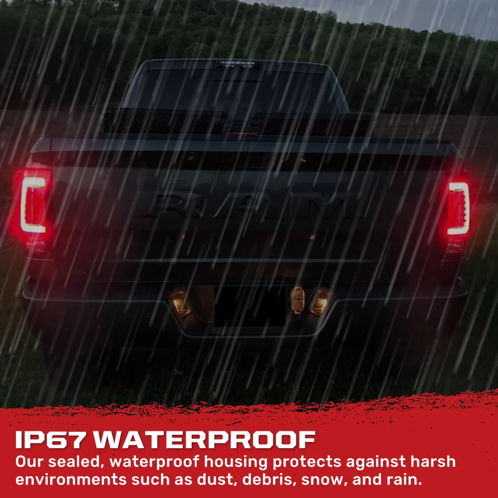 Dodge RAM 2500/3500 14-18 Ultra Bright OLED Tail Lights (Replaces Factory LED Only) - Multiple Lens - Image 37
