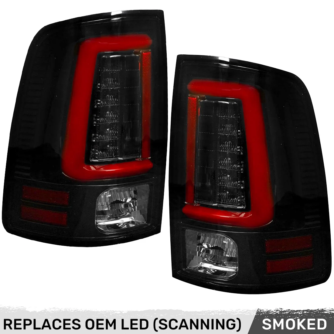 Dodge RAM 2500/3500 14-18 Ultra Bright OLED Tail Lights (Replaces Factory LED Only) - Multiple Lens - Image 56