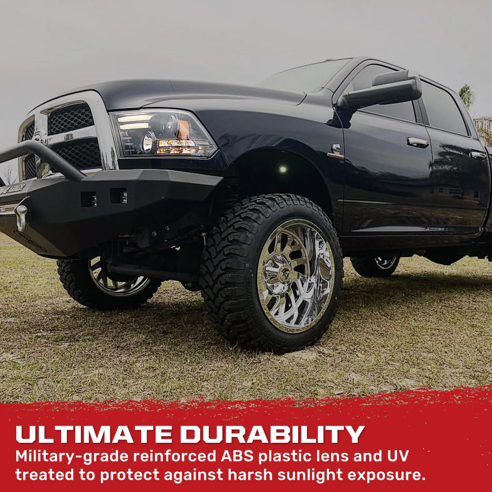 Dodge RAM 2500/3500 15-18 Projector Headlights OLED DRL & LED Signals - Multiple Styles - Image 12