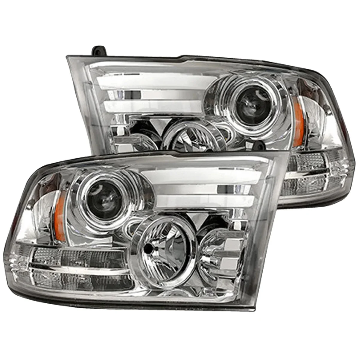 Dodge RAM 2500/3500 15-18 Projector Headlights OLED DRL & LED Signals - Multiple Styles - Image 18