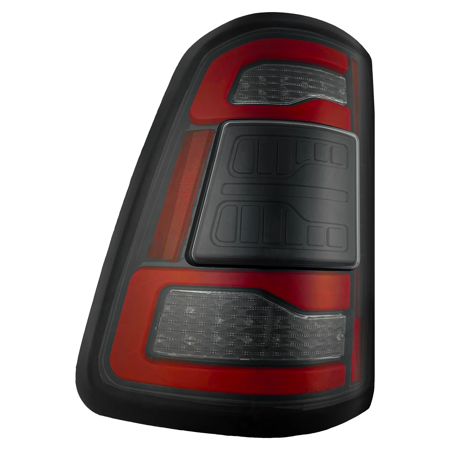 Dodge RAM 1500 19-23 Ultra Bright OLED Tail Lights w/ Scanning Red Turn Signals (Replaces OEM LED with BLIS) - Multiple Lens - Image 10