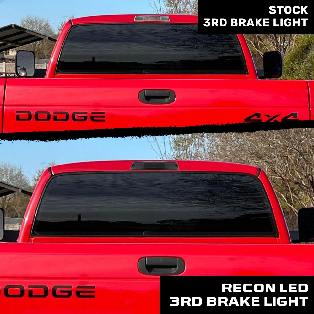 Dodge RAM 2500/3500 94-02 3rd Brake Light Kit LED with Smoked Lens - Image 9
