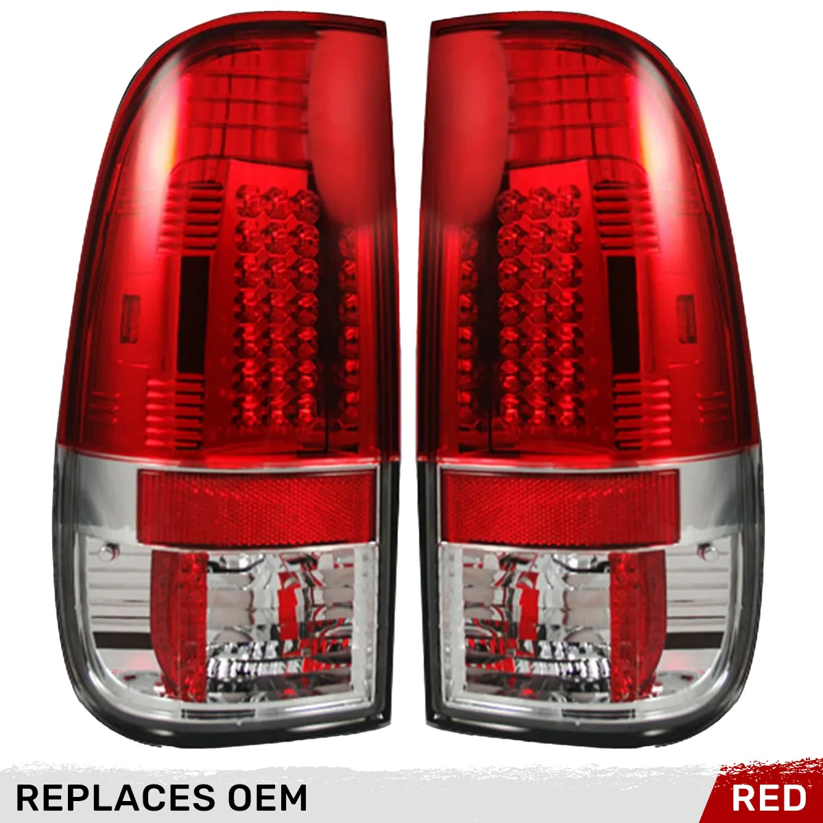 Ford 08-16 Super Duty (F250, F350, F450, F550) Ultra Bright LED Tail Lights - Multiple Lens - Image 4