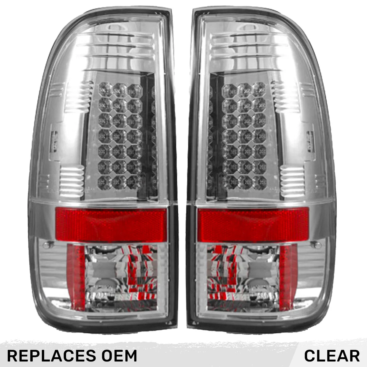 Ford 08-16 Super Duty (F250, F350, F450, F550) Ultra Bright LED Tail Lights - Multiple Lens - Image 9