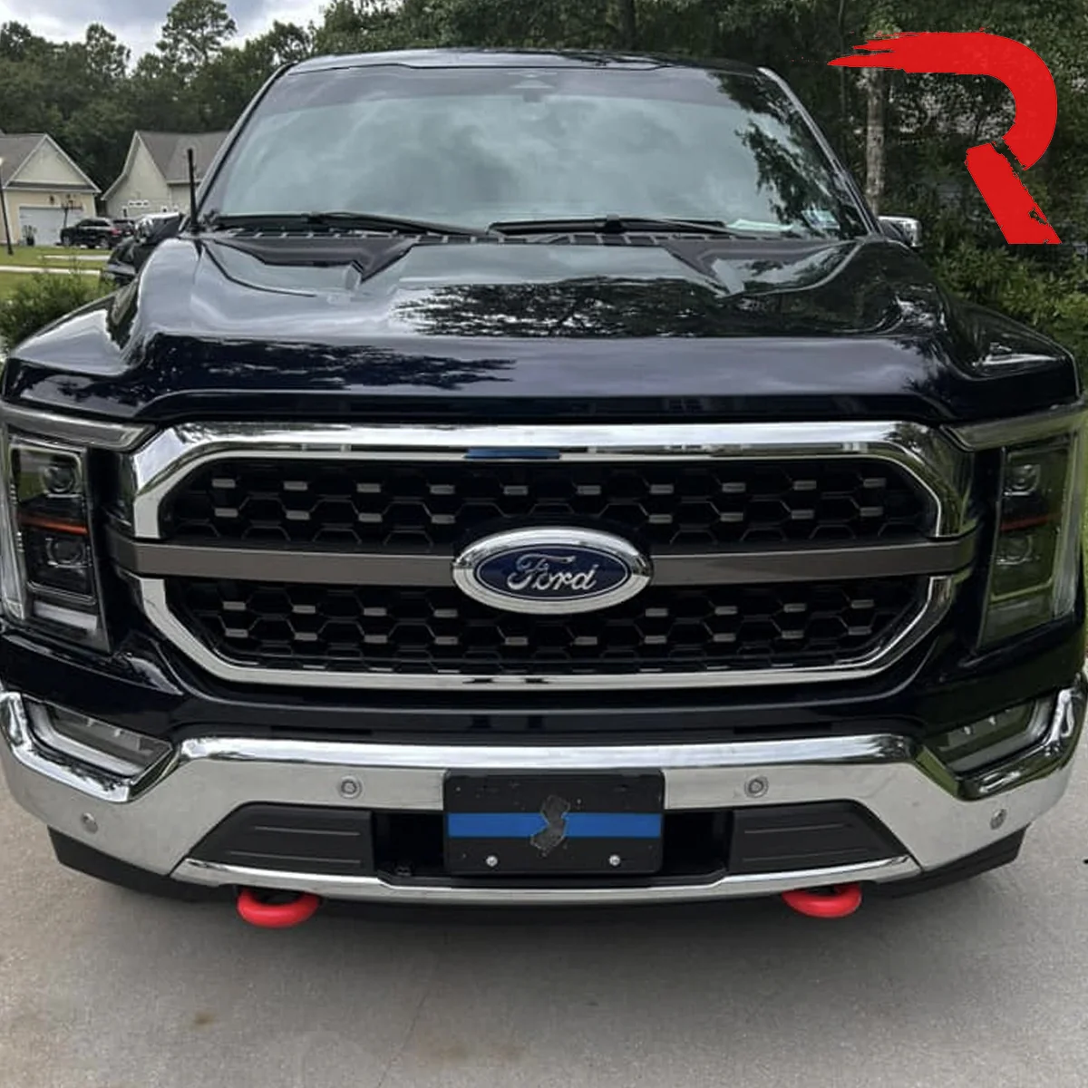 Ford 15-23 F150 & Raptor Tow Hook Covers 2-Piece Set of Silicone Covers Standard & LED Options - Multiple Colors - Image 66