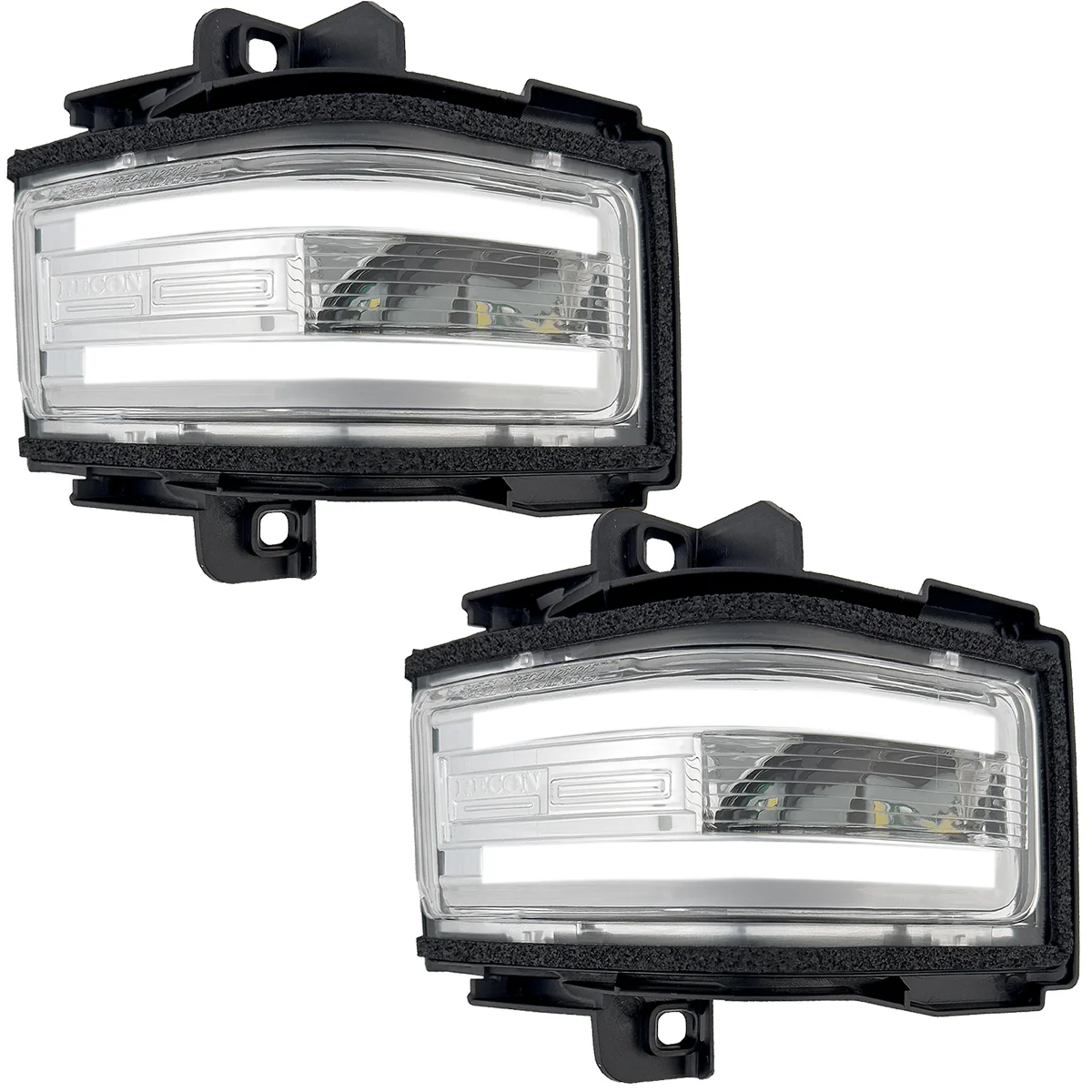 Ford 17-25 Super Duty White DRL LED Side Mirror Lenses - Multiple Lens - Image 23