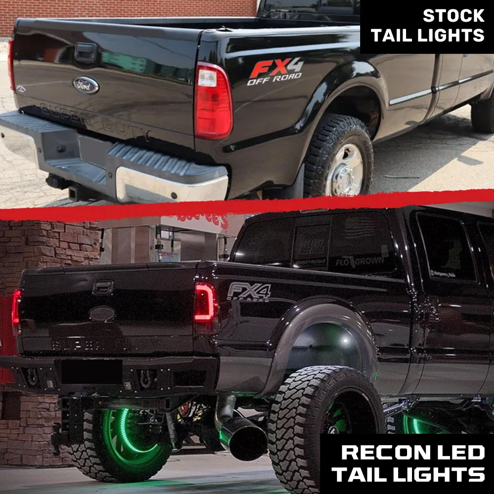 Ford Super Duty 99-07 (F250, F350, F450, F550) Tail Lights OLED - Multiple Options - Image 8