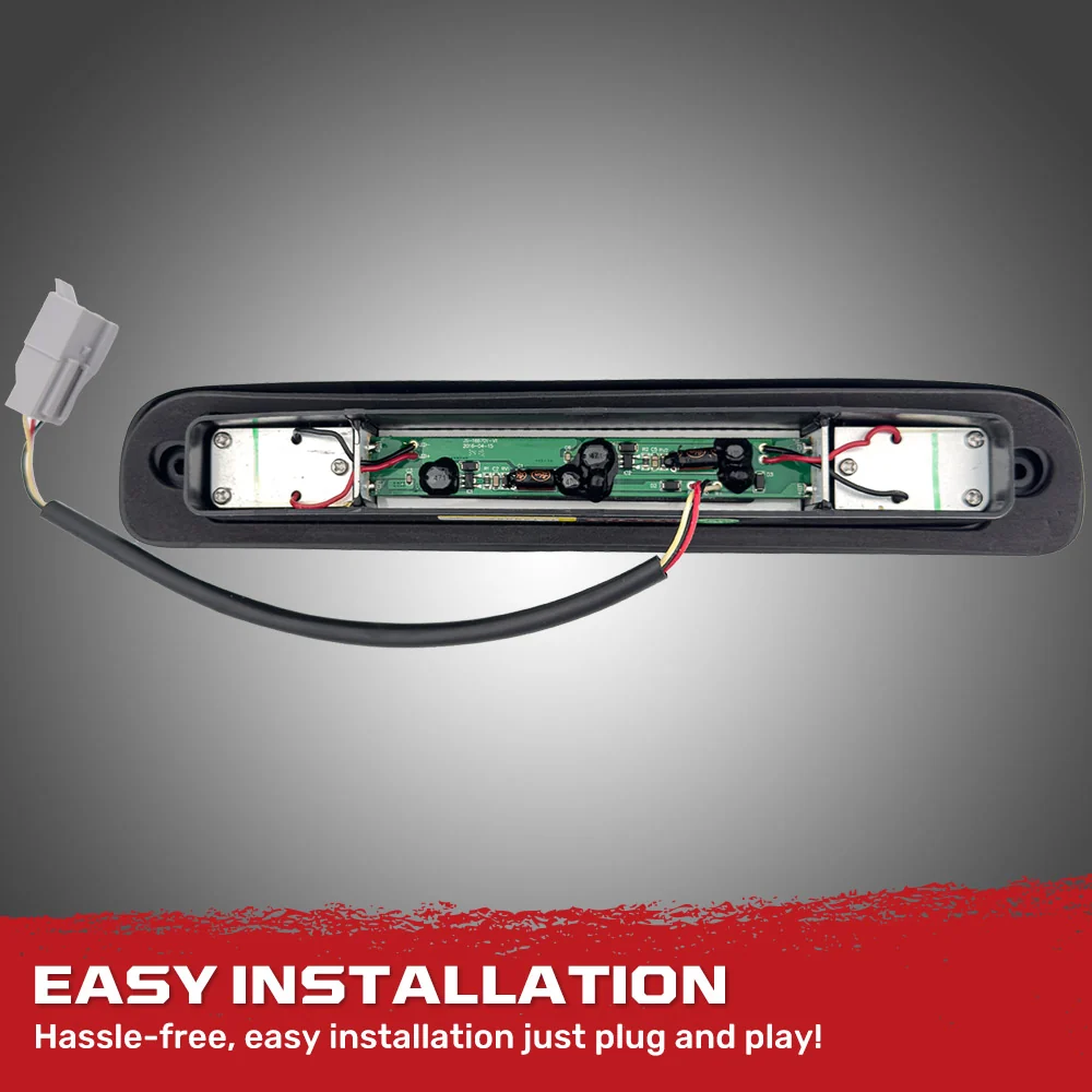 Ford Super Duty 99-16 3rd Brake Light with Ultra High Power Scanning CREE XML LEDs with Smoked Lens - Image 10