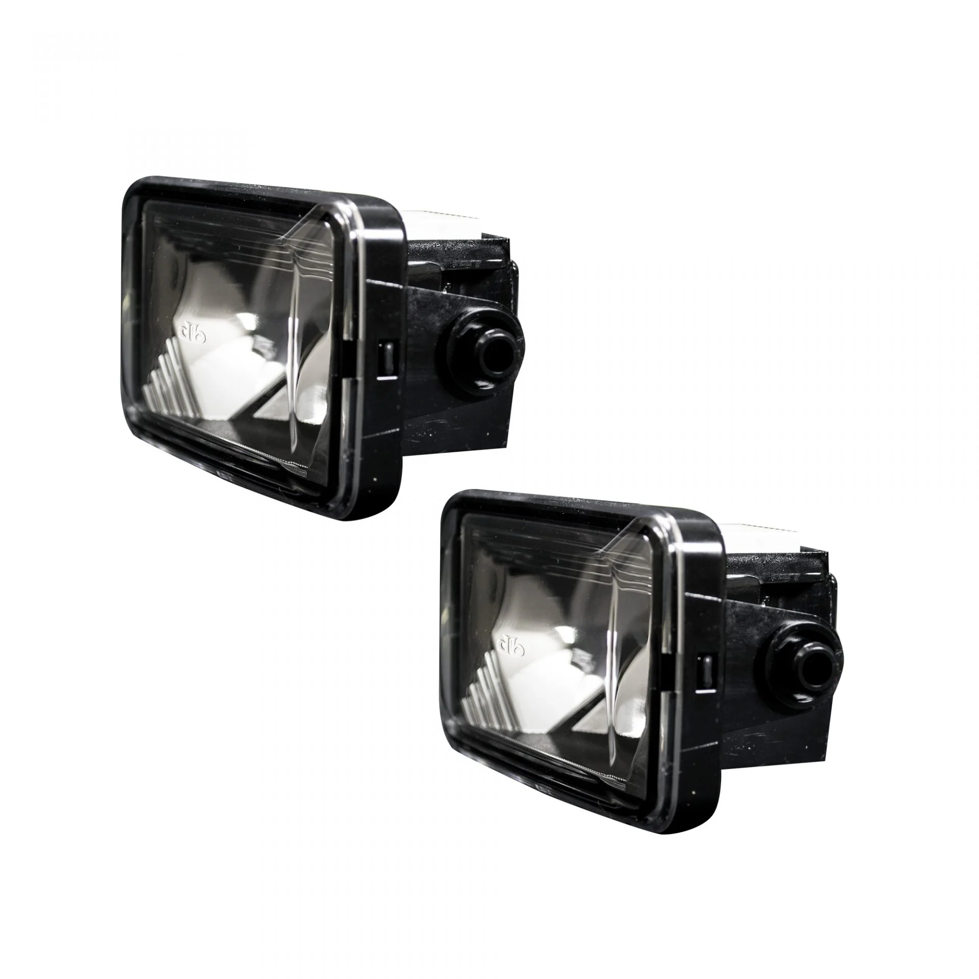 Ford F-150 15-20 (Excluding Raptor) Ultra Bright 2-Function White LED Fog Lights w/ Amber Turn Signals (Replaces Factory Fog Lights) - Smoked Black - Image 7