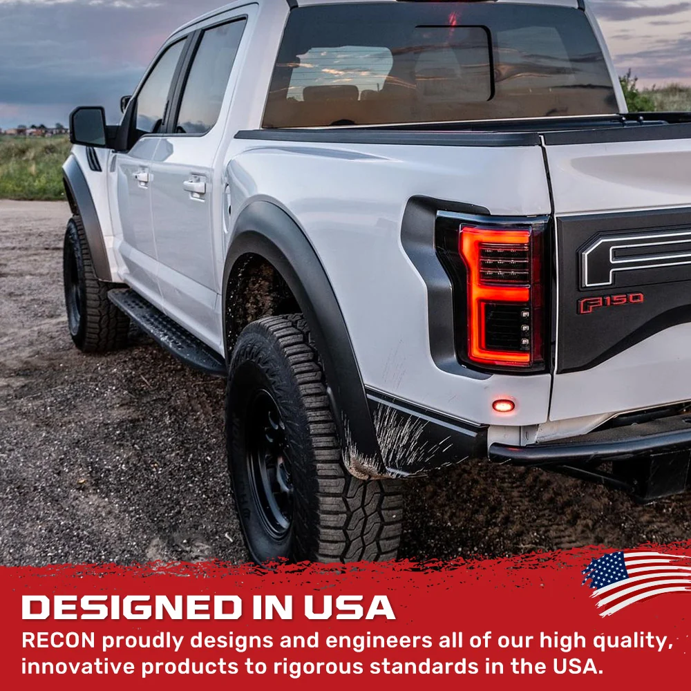 Ford F-150 SVT Raptor 17-20 Ultra Bright OLED Tail Lights (Replaces Factory/OEM LED with BLIS) - Multiple Lens - Image 32
