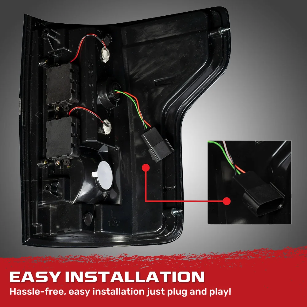Ford F150 15-17 Ultra Bright LED Tail Lights (Replaces Factory/OEM Halogen Only) - Multiple Lens - Image 18
