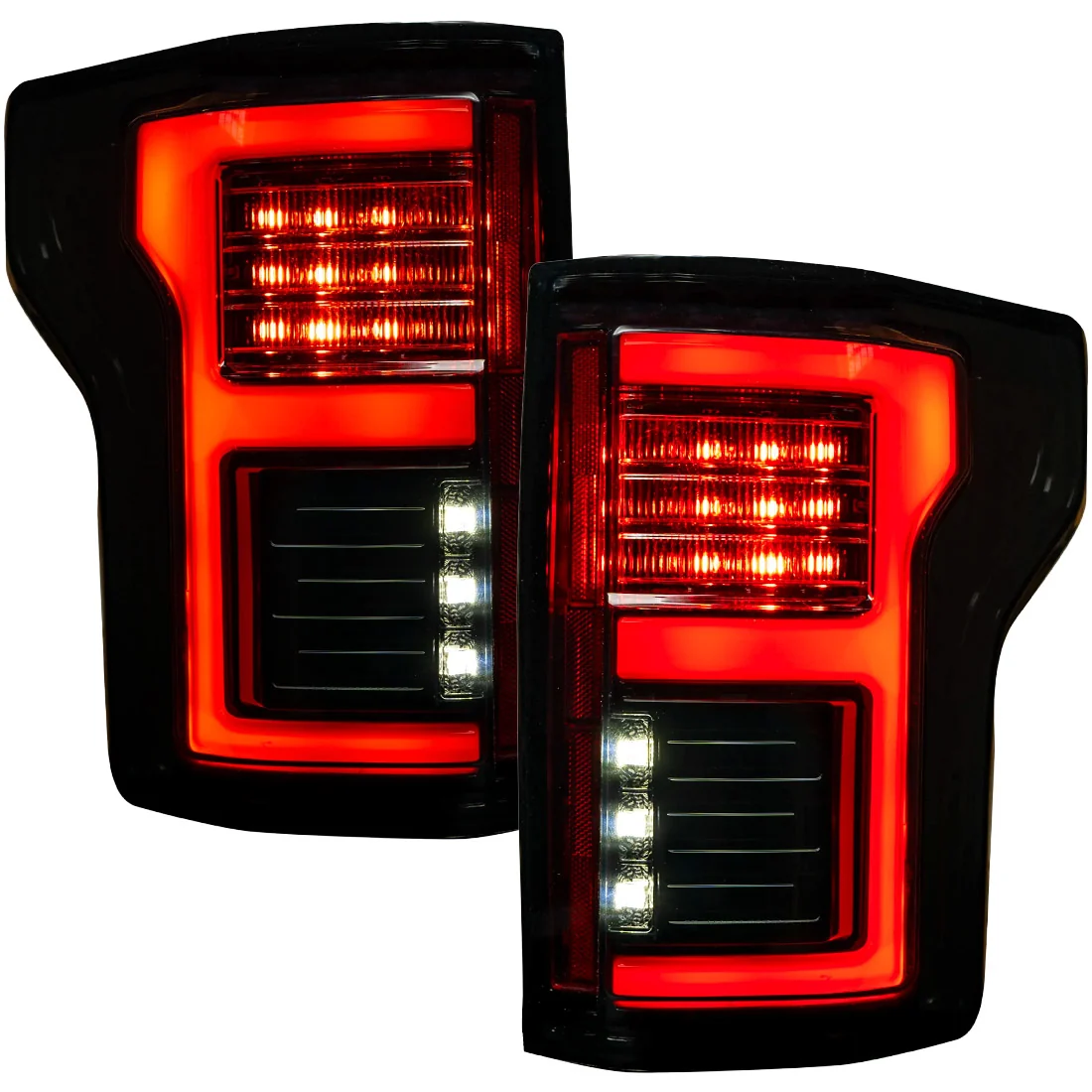 Ford F150 15-17 Ultra Bright LED Tail Lights (Replaces Factory/OEM LED with BLIS) - Multiple Lens - Image 23