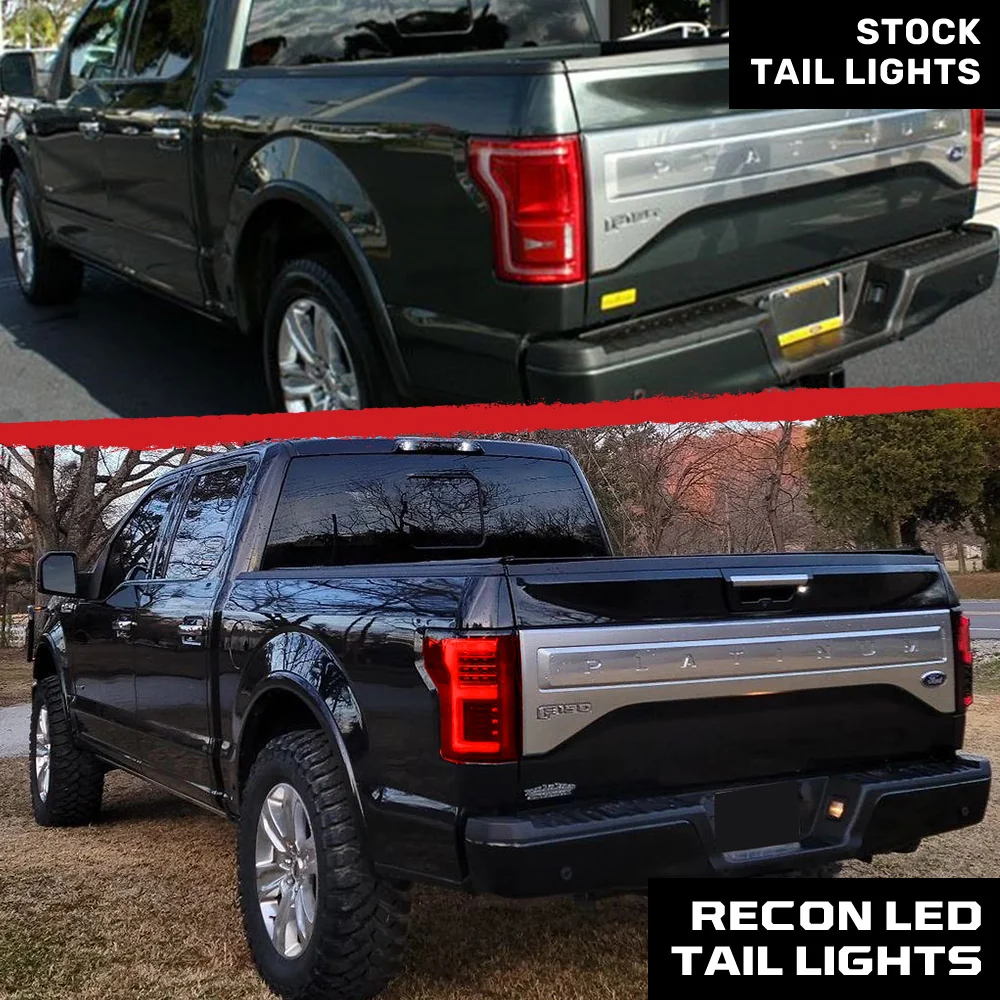 Ford F150 15-17 Ultra Bright LED Tail Lights (Replaces Factory/OEM LED with BLIS) - Multiple Lens - Image 47