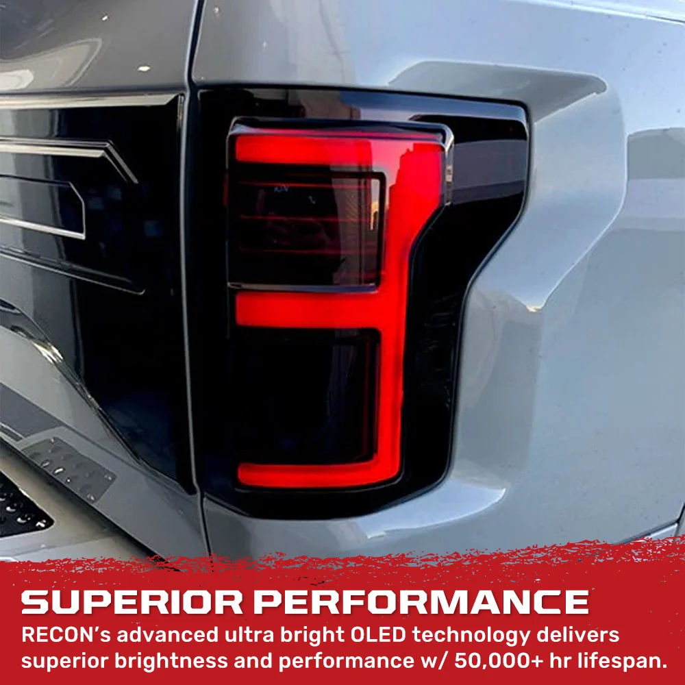 Ford F150 18-20 Ultra Bright OLED Tail Lights (Replaces Factory/OEM LED with BLIS) - Multiple Lens - Image 23