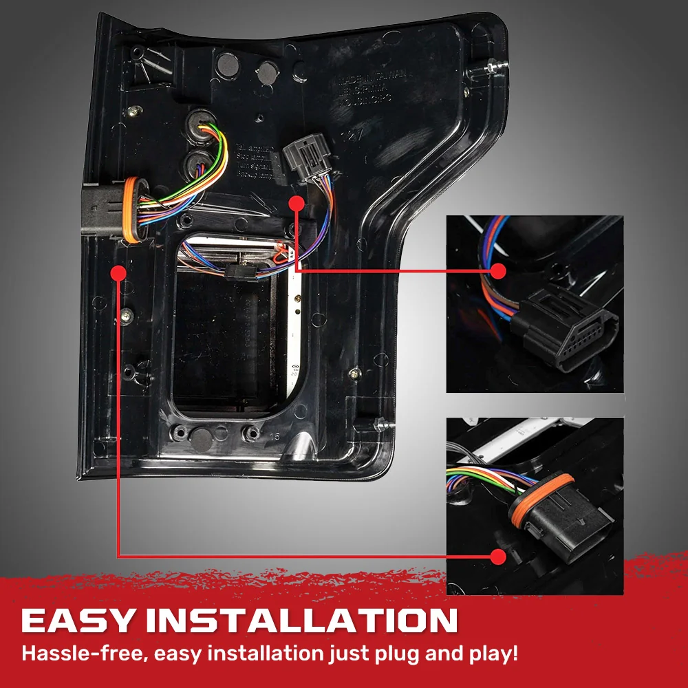 Ford F150 18-20 Ultra Bright OLED Tail Lights (Replaces Factory/OEM LED with BLIS) - Multiple Lens - Image 39