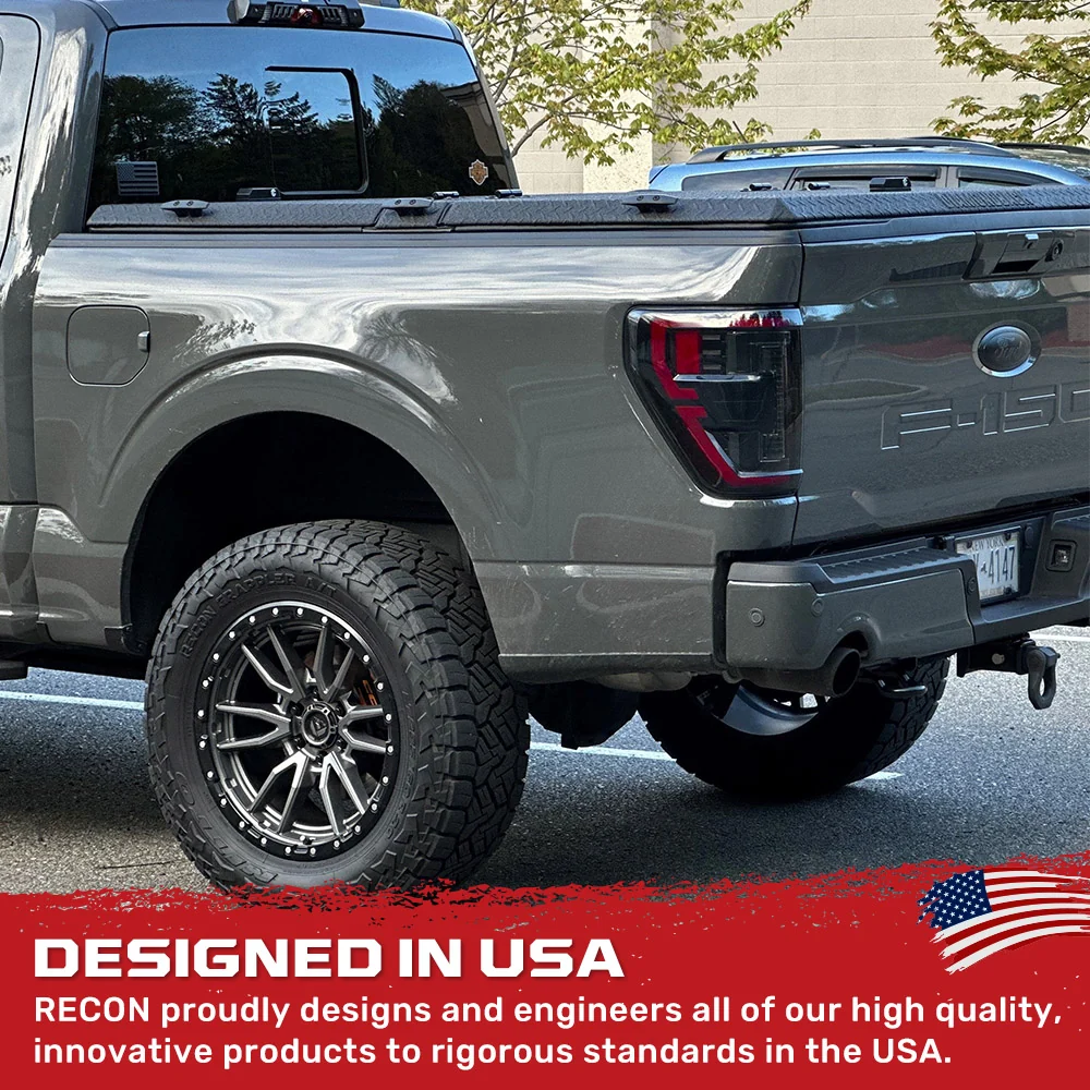 Ford F150 21-23 Ultra Bright OLED Tail Lights w/ Startup Light Sequence (Replaces Factory Halogen Tail Lights w/ BLIS Only) - Multiple Lens - Image 2