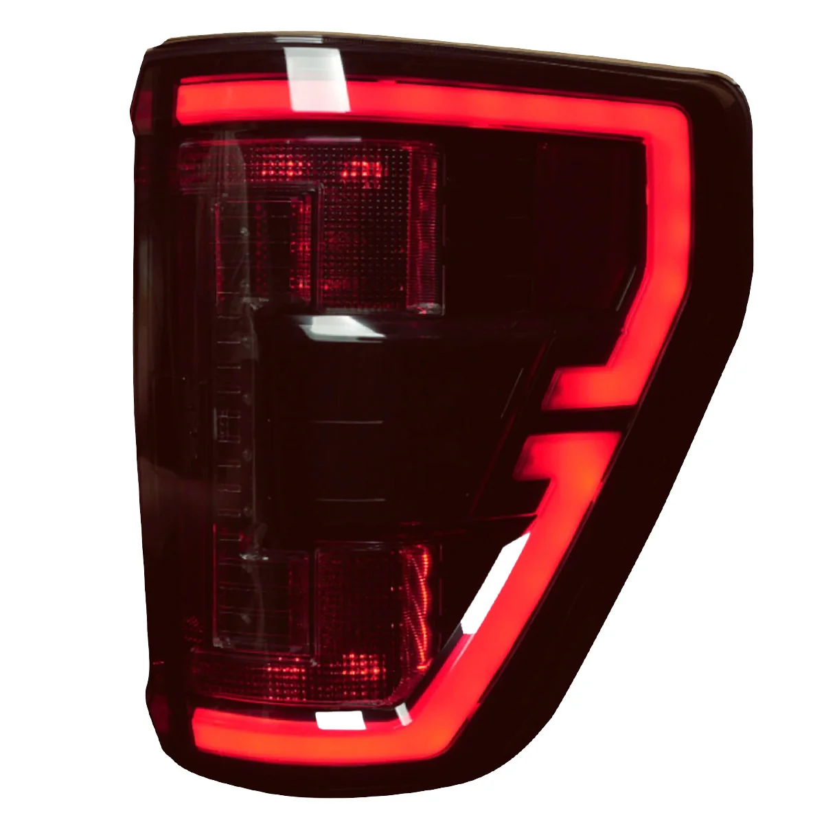 Ford F150 21-23 Ultra Bright OLED Tail Lights w/ Startup Light Sequence (Replaces Factory Halogen Tail Lights w/ BLIS Only) - Multiple Lens - Image 32
