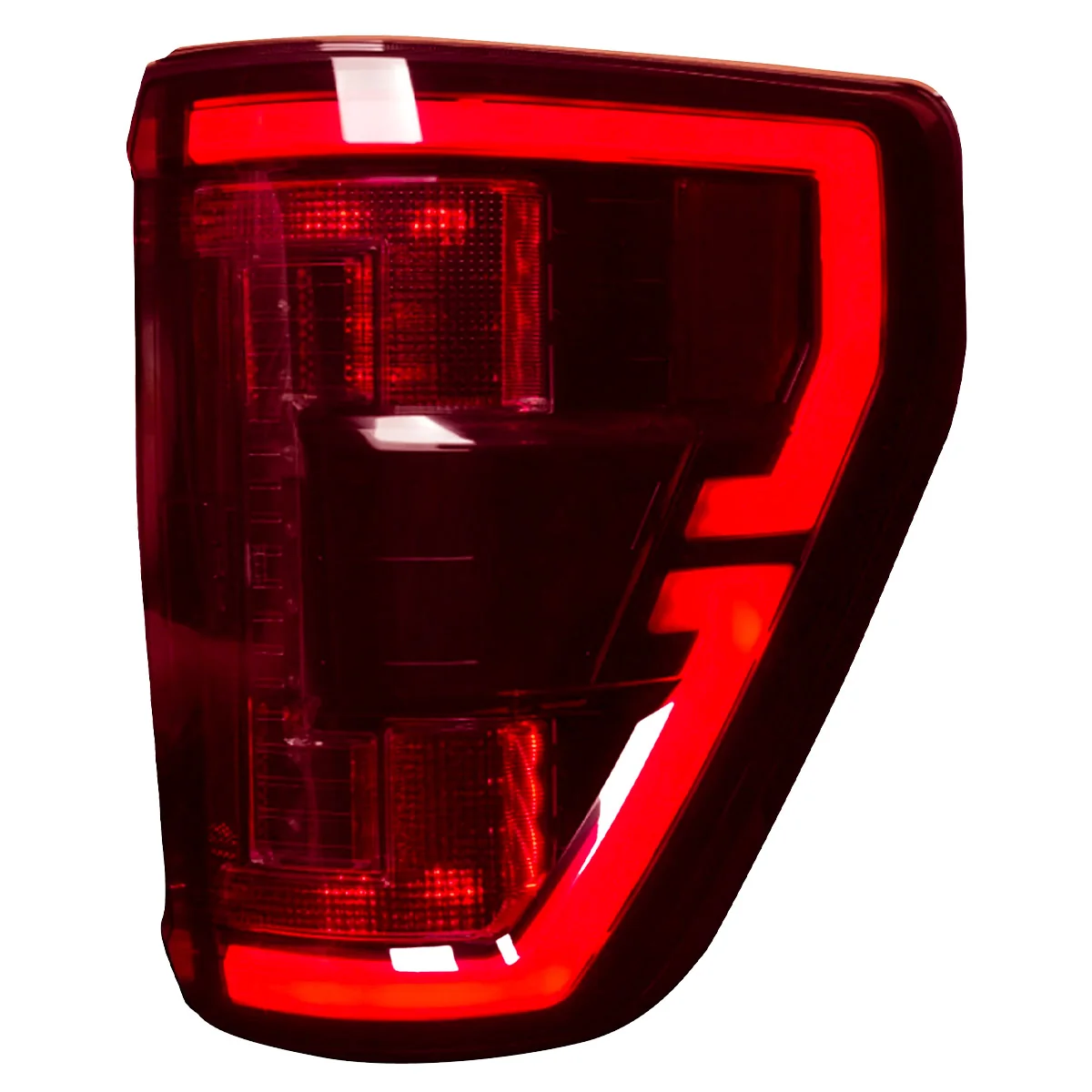 Ford F150 21-23 Ultra Bright OLED Tail Lights w/ Startup Light Sequence (Replaces Factory Halogen Tail Lights w/ BLIS Only) - Multiple Lens - Image 48
