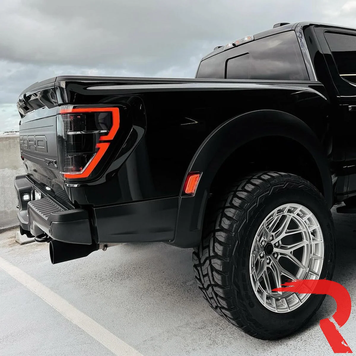 Ford F150 21-23 Ultra Bright OLED Tail Lights w/ Startup Light Sequence (Replaces Factory Halogen Tail Lights w/ BLIS Only) - Multiple Lens - Image 9